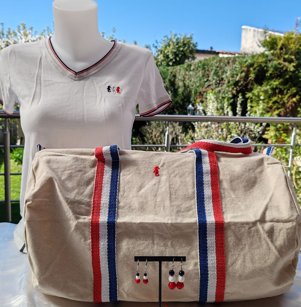 Sac de sport TRICOLORE