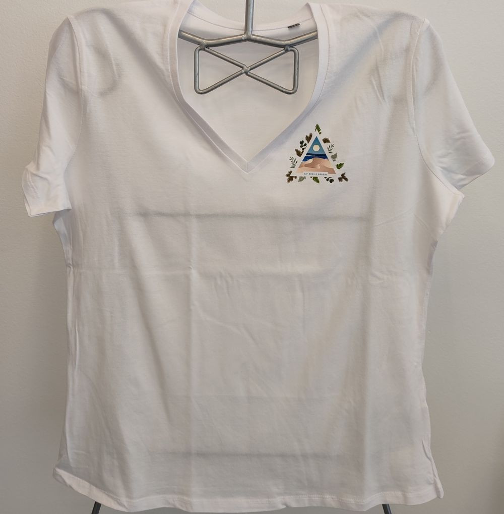 T-shirt Femme blanc...