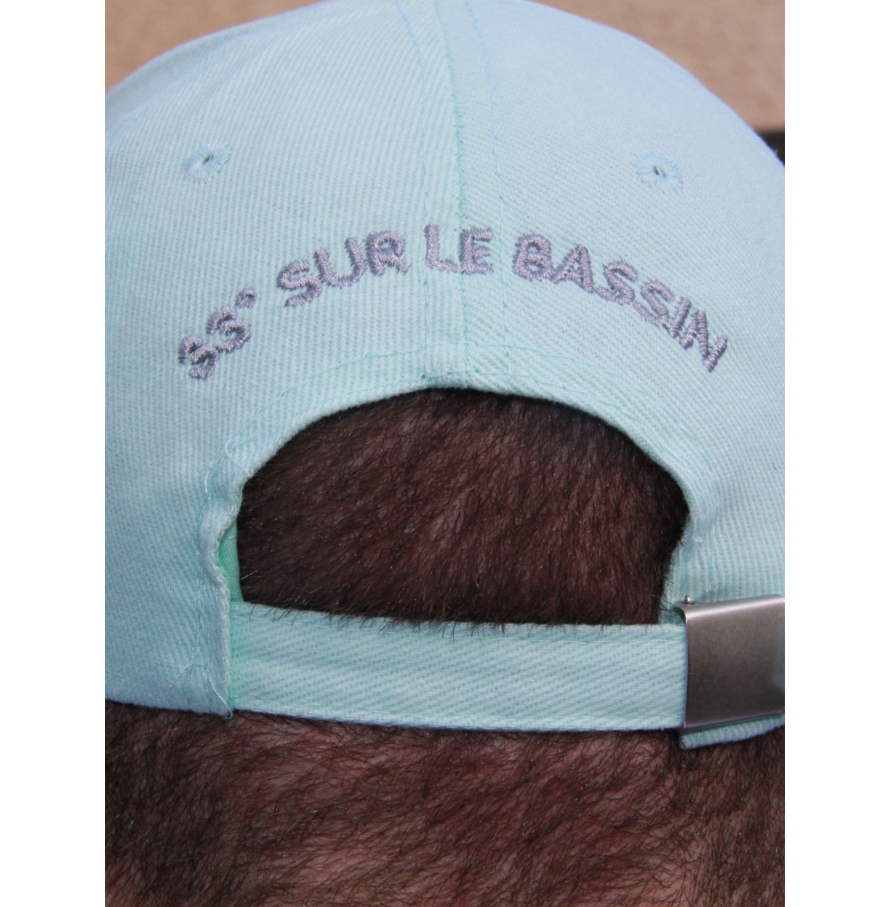Casquette Bleu ciel Brodée...